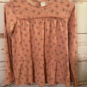 BNWT Carter's Girls Ruffle top